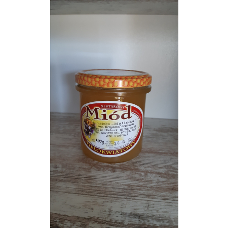 Miód wielokwiatowy - 400g